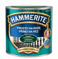 Hammerite Straight to rust 2,5L - Polomatná Tmavo zelená