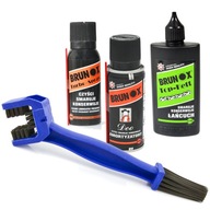 BRUNOX cyklistické mazivá SET 100 ml + kefa BRUNOX cyklistické mazivá SET 100 ml + kefa