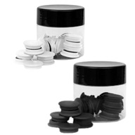 MAGNETY na DOSKY SILNÉ kancelárske okrúhle 20 mm 20 ks BIELE + 20 ks ČIERNA MAGNETY na DOSKY SILNÉ kancelárske okrúhle 20 mm 20 ks BIELE + 20 ks ČIERNA