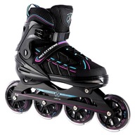 Dámske nastaviteľné kolieskové korčule Speed ​​skating guma