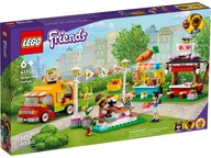 LEGO Friends 41701 Stánky s jedlom 6+ -Emma Nandi Sebastian + katalóg