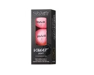 VOLVIK VIMAT Soft golfové loptičky (matná ružová) 3 ks