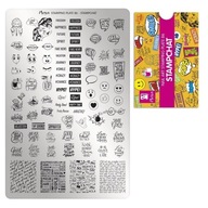Pečiatková doska Moyra Plytká 86 Stampchat Pečiatková doska Moyra Plytká 86 Stampchat