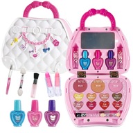 KOZMETICKÁ KRABIČKA NAIL BAG MAKEUP SET LEŠKY ŠTETCE