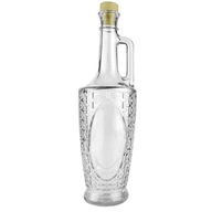 COSNITA sklenená fľaša 750ml s korkom SADA 4 kusov na mesiačik, vodku, víno COSNITA sklenená fľaša 750ml s korkom SADA 4 kusov na mesiačik, vodku, víno