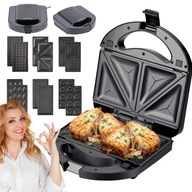MULTIFUNKČNÝ Sendvičovač Toastový gril Oblátky Mini donuty LOVIO MULTIFUNKČNÝ Sendvičovač Toastový gril Oblátky Mini donuty LOVIO