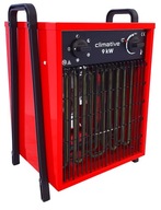 Climative EH-9 Elektrický ohrievač Dúchadlo Radiátor Termostat 9 kW