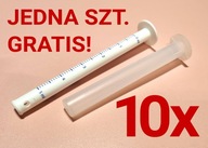 10x striekačka na kŕmenie a podávanie liekov, bezpečná a pohodlná (ZADARMO)