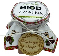 Med s ovocím a malinami 230g DARČEK Med s ovocím a malinami 230g DARČEK