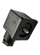 Elektrická zástrčka solenoidová cievka 4 pin Elektrická zástrčka solenoidová cievka 4 pin