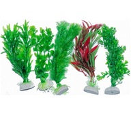 Umelá akvarijná rastlina SADA RASTLÍN MIX 20 cm Umelá akvarijná rastlina SADA RASTLÍN MIX 20 cm