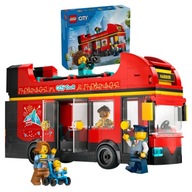 LEGO CITY ČERVENÝ DVOJPOSKLADOVÝ VÝLETNÝ AUTOBUS SET BLOKY 60407 384 KUSOV. LEGO CITY ČERVENÝ DVOJPOSKLADOVÝ VÝLETNÝ AUTOBUS SET BLOKY 60407 384 KUSOV.