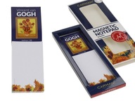 MAGNETICKÝ NOTEBOOK V. VAN GOGH SUNflowers CARMANI MAGNETICKÝ NOTEBOOK V. VAN GOGH SUNflowers CARMANI