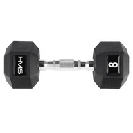 Pogumovaná oceľová činka Hex Pro 8 kg Pogumovaná oceľová činka Hex Pro 8 kg