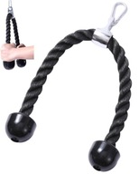 Rukoväť s lanovým lanom pre multifunkčnú posilňovňu PRO triceps Rukoväť s lanovým lanom pre multifunkčnú posilňovňu PRO triceps