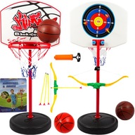 BASKETBALOVÁ SÚPRAVA KOŠÍKOVÁ LOPTIČKA + LUK A ŠÍP BASKETBALOVÁ SÚPRAVA KOŠÍKOVÁ LOPTIČKA + LUK A ŠÍP