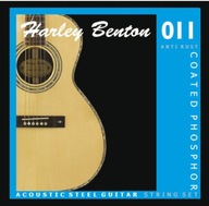 Struny na akustickú gitaru Harley Benton 011