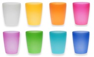 Plastový pohár 250 ml, nerozbitný, sada 8 ks Plastový pohár 250 ml, nerozbitný, sada 8 ks
