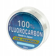 Robinson VDE-R Fluorocarbon vlasec 0,400 mm x 20 m