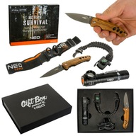 Survival LED baterka Nôž Neo Armband Kit