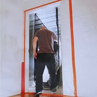 Masívny lakovaný záves dverí 1,1 m x 2,2 m Masívny lakovaný záves dverí 1,1 m x 2,2 m