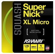 ASHAWAY SUPERNICK XL MICRO 18 Yellow 1,15 mm 9 m squashový výplet