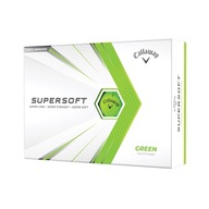 CALLAWAY SUPERSOFT golfové loptičky 12 ks, zelené matné CALLAWAY SUPERSOFT golfové loptičky 12 ks, zelené matné