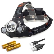 VODEODOLNÁ ČELOVKA + USB KÁBEL VODEODOLNÁ ČELOVKA + USB KÁBEL