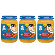 GERBER Obiadek kytica zeleniny s teľacím mäsom 190 g GERBER Obiadek kytica zeleniny s teľacím mäsom 190 g