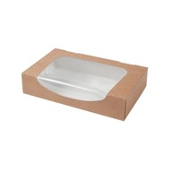 Sushi box s okienkom 20x11,7x4 cm 50 ks.