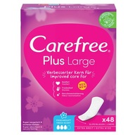 Carefree Plus Large hygienické vložky svieža vôňa 48 ks.