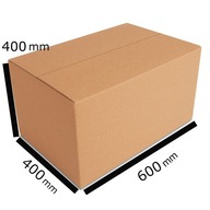 BOX Chlopňový kartón 600x400x400 mm - 10 ks. BOX Chlopňový kartón 600x400x400 mm - 10 ks.