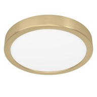 Eglo Fueva 5 LED 17W 3000K stropné svietidlo 21 cm Mosadz