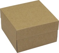 dekoratívna darčeková krabička 12 x 12 x 7cm, eko