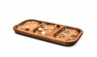 Displej zásobník šperky reťaze náušnice organizér drobnosti mince
