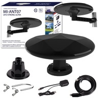 DVB-T2 AUTOANTÉNA UFO ULTRA MISTRAL ČIERNA