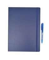Elegantný BLUE A4 96# plánovač zápisník + pero Elegantný BLUE A4 96# plánovač zápisník + pero