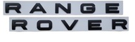 Čierny znak Range Rover (čierny matný) Čierny znak Range Rover (čierny matný)