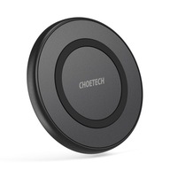 Choetech Qi 10W bezdrôtová nabíjačka + USB - micro USB kábel, čierna