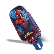 Detský peračník 3D Spiderman, fusak, 2 priehradky