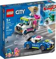LEGO City 60314 Policajná naháňačka Ice Cream Van Bricks 5+ LEGO City 60314 Policajná naháňačka Ice Cream Van Bricks 5+
