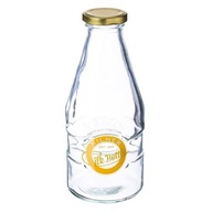 Fľaša na mlieko, nápoje, SKLO S viečkom, 0,6 l Fľaša na mlieko, nápoje, SKLO S viečkom, 0,6 l