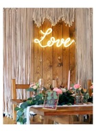 NEON LED LOVE WHITE 61X27,4 CM