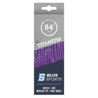 BLUE SPORTS Pro hokejové šnúrky 274cm - fialové