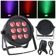 LIGHT4ME PAR RGBW 9x10 STAGE LIGHT PAR OSVETLENIE LED LAMP LIGHT4ME PAR RGBW 9x10 STAGE LIGHT PAR OSVETLENIE LED LAMP