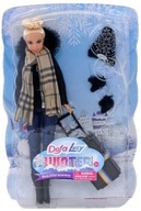 Bábika Defa Lucy na cestách v zimnom outfite s kufrom Bábika Defa Lucy na cestách v zimnom outfite s kufrom