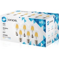DEKORATÍVNA LED ŽIAROVKA FILAMENTOVÁ 8W = 75W A60 E27 EDISON VINTAGE RETRO DEKORATÍVNA LED ŽIAROVKA FILAMENTOVÁ 8W = 75W A60 E27 EDISON VINTAGE RETRO