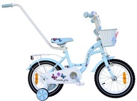 14 palcový bicykel TWINKLE GIRLY Butterflies Light BLUE