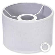 Tienidlo Tienidlo na stojacu závesnú lampu, ŠEDÝ MATERIÁL, 20 cm Tienidlo Tienidlo na stojacu závesnú lampu, ŠEDÝ MATERIÁL, 20 cm