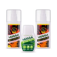 MUGGA SET 2X 50% DEET PRE KOMÁRE BALZAM NA KLIŠŤATY MUGGA SET 2X 50% DEET PRE KOMÁRE BALZAM NA KLIŠŤATY